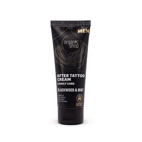 Crema after tattoo e giorno Blackwood e Menta, 75ml