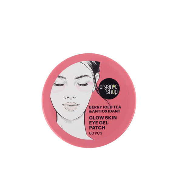 Gel patch occhi illuminante Tè Freddo Frutti di Bosco e Antiossidante, 60 pz