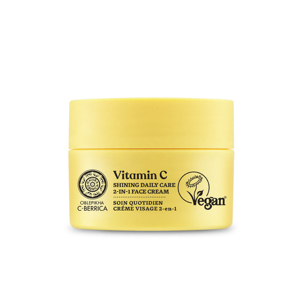 Crema viso da giorno 2 in 1 illuminante Vitamin C, 50 ml