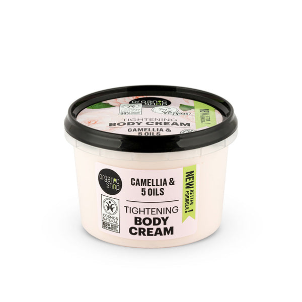 ORGANIC SHOP crema corpo rassodante camelia, 250 ml