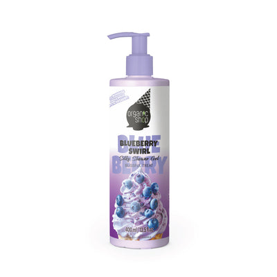 Gel doccia vellutante Blissfultreat Blueberry Swirl, 400 ml