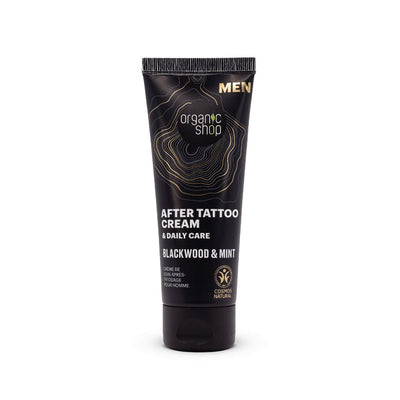 Crema after tattoo e giorno Blackwood e Menta, 75ml