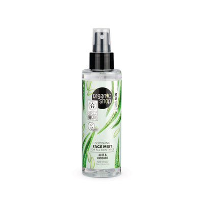 Spray viso lenitivo per tutti i tipi di pelle Avocado e Aloe, 150 ml