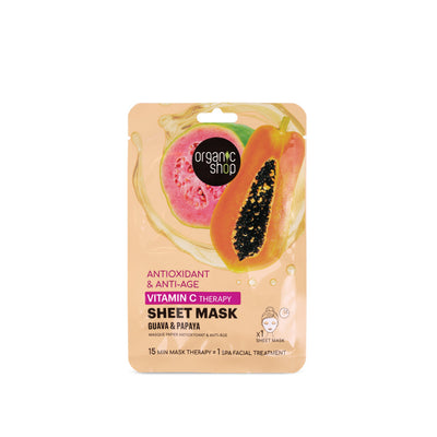 Maschera Vitamin C Therapy Guava e Papaya, 1 pz