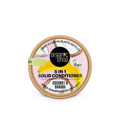 Balsamo solido 5 in 1 Cocco e Banana, 60 g