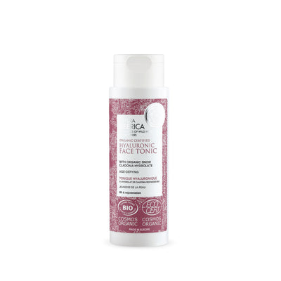 Tonico viso ialuronico anti età con idrolato di cladonia, 150 ml