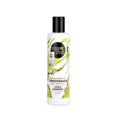 ORGANIC SHOP balsamo rinforzante anti caduta capelli alga e citronella, 280 ml