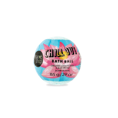 ORGANIC SHOP bomba da bagno CHILL OUT fior di loto e orchidea blu, 85 g